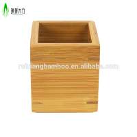 Customized Bamboo wooden pen pencil holder for car