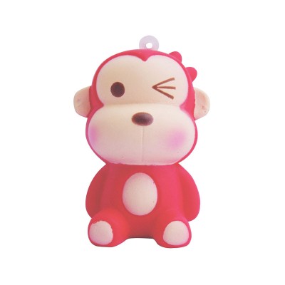 Wholesale Polyurethane Foam Slow Rebound Little Monkey Doll Release Pressure Vent Creative Hand Squishy Toy