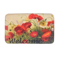 factory wholesale home use Comfortable anti-slip sping printing memory foam kitchen floor mats